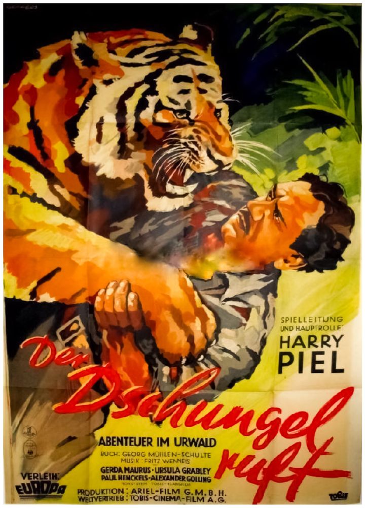 Der Dschungel Ruft (1936) Poster