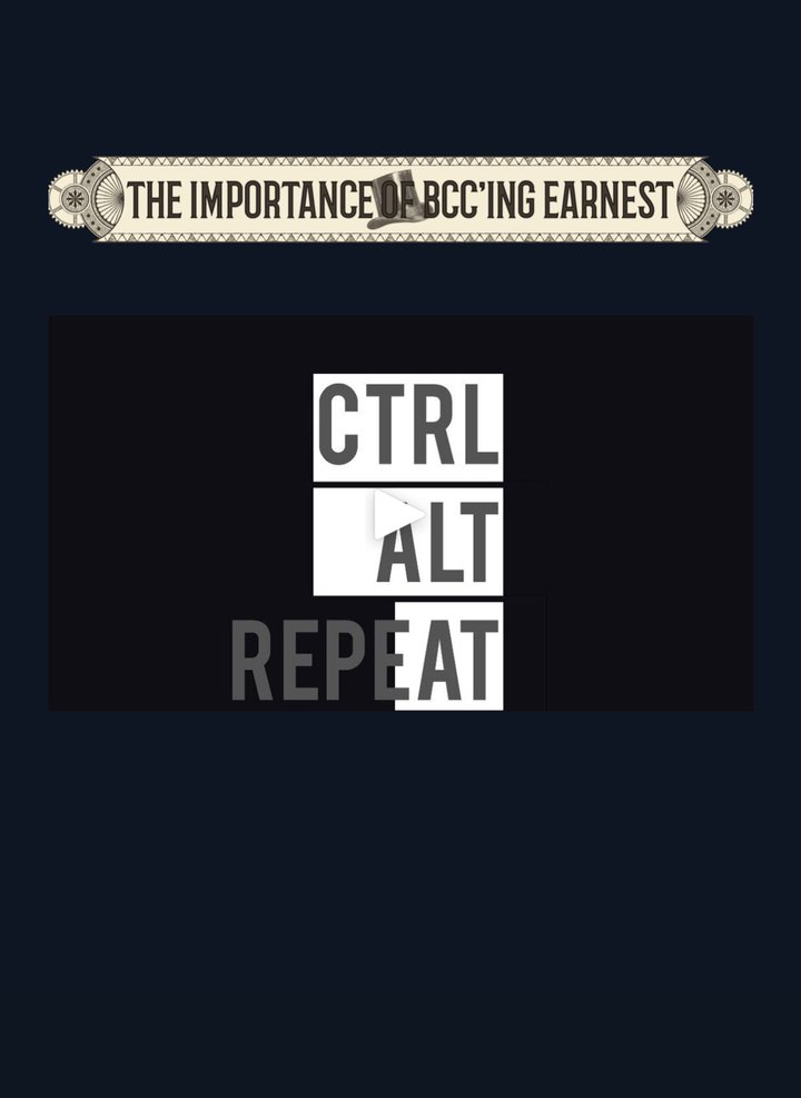 The Importance Of Bcc'ing Earnest (2020) Poster