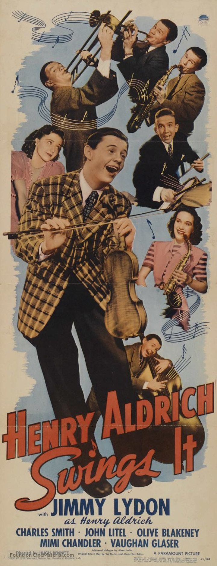 Henry Aldrich Swings It (1943) Poster