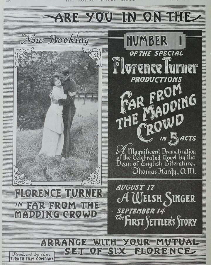 Far From The Madding Crowd (1915) Poster