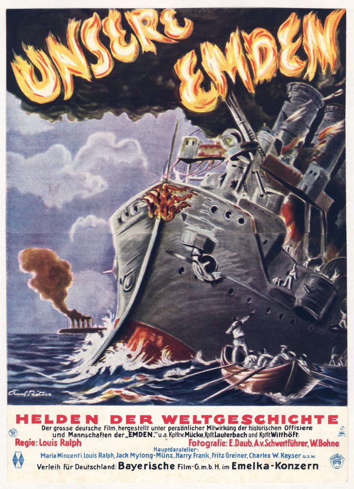 Unsere Emden (1926) Poster