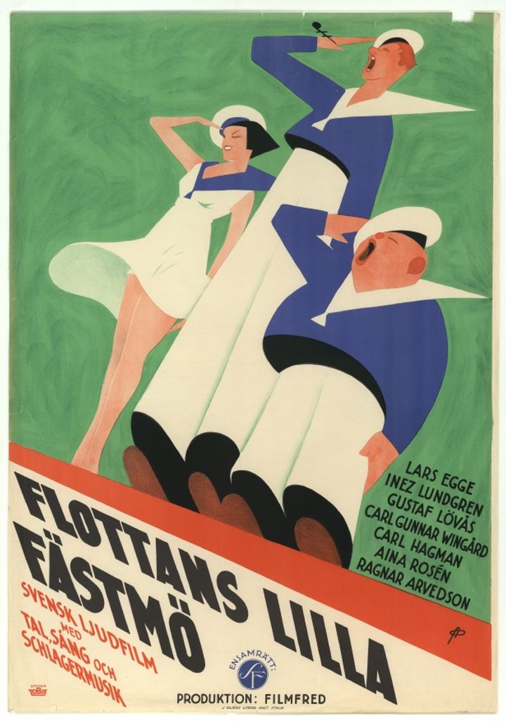 Flottans Lilla Fästmö (1930) Poster