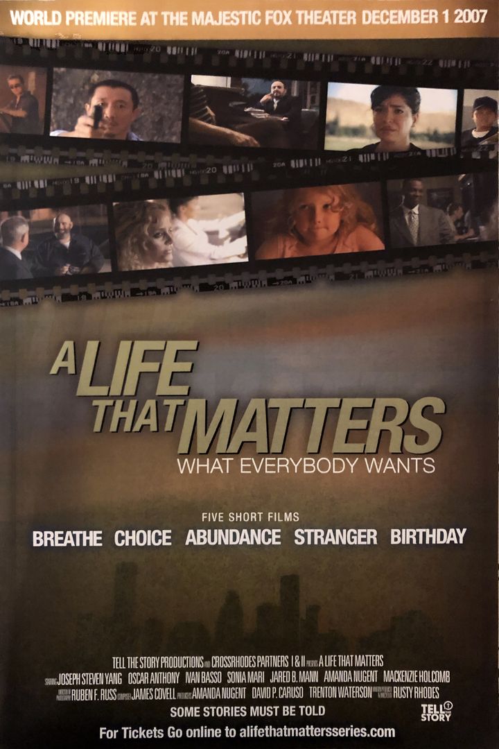 A Life That Matters (2007) Poster