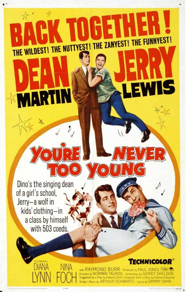 You're Never Too Young (1955) Poster