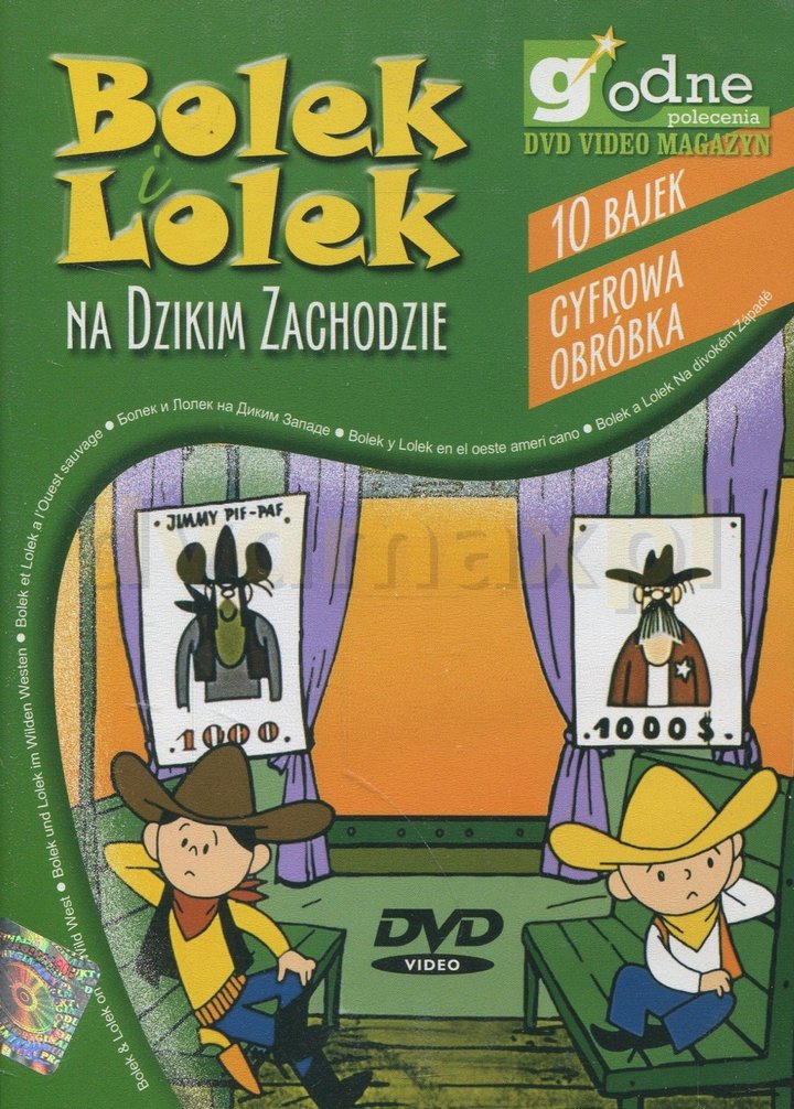 Bolek I Lolek Na Dzikim Zachodzie (1986) Poster