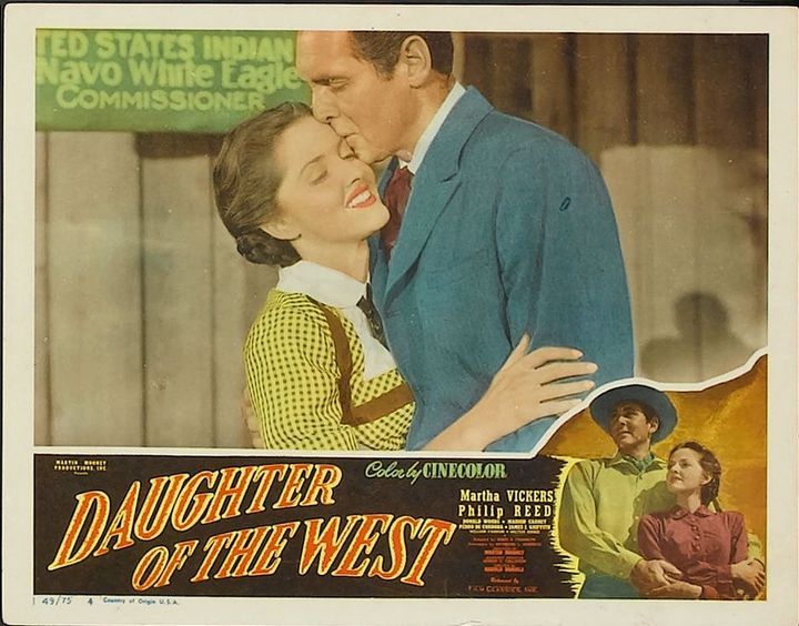 Daughter Of The West (1949) Poster