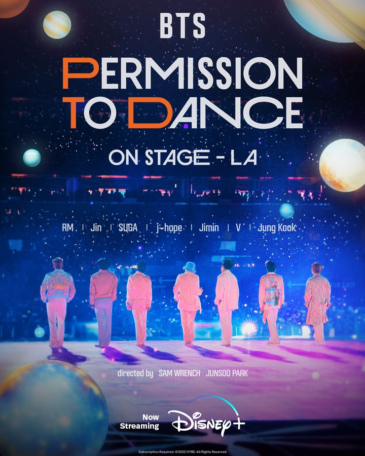 Bts: Permission To Dance On Stage - La (2022) Poster