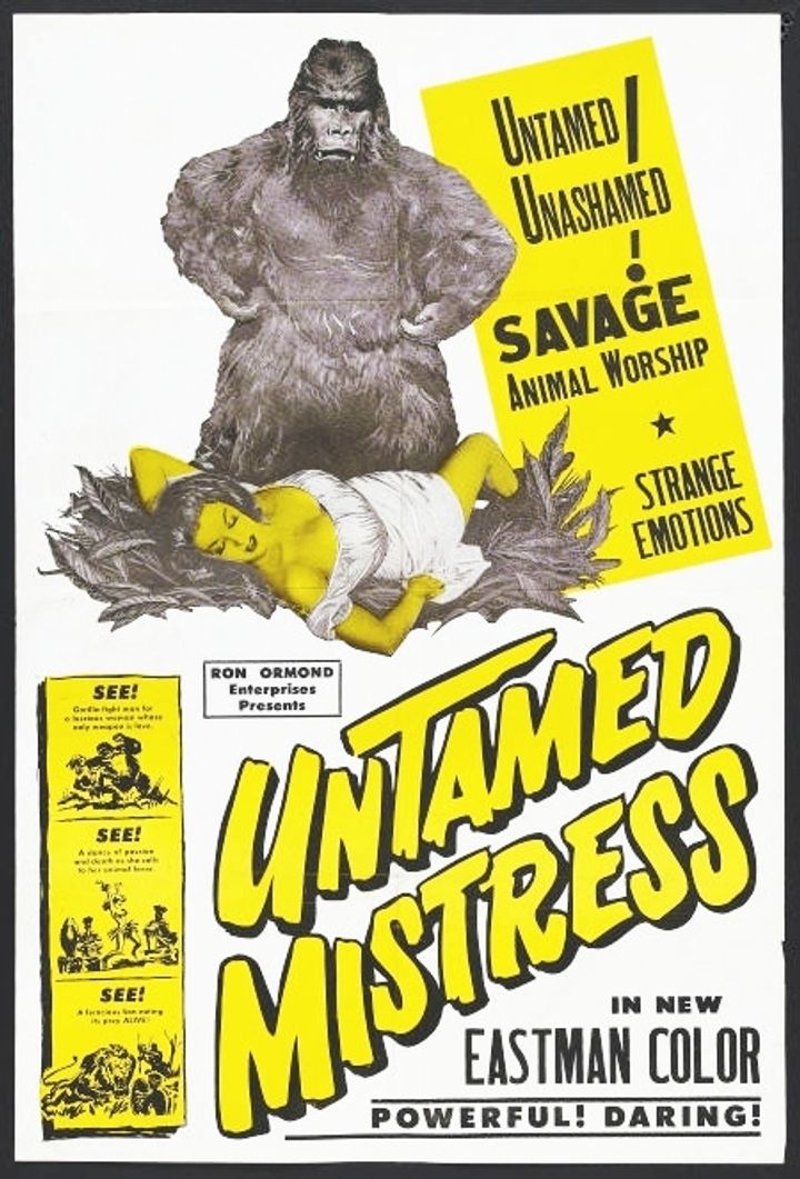 Untamed Mistress (1956) Poster