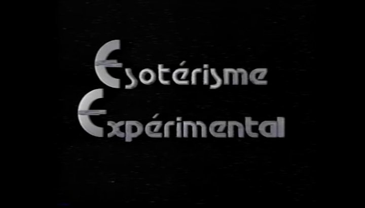 Ésotérisme Expérimental (1976) Poster