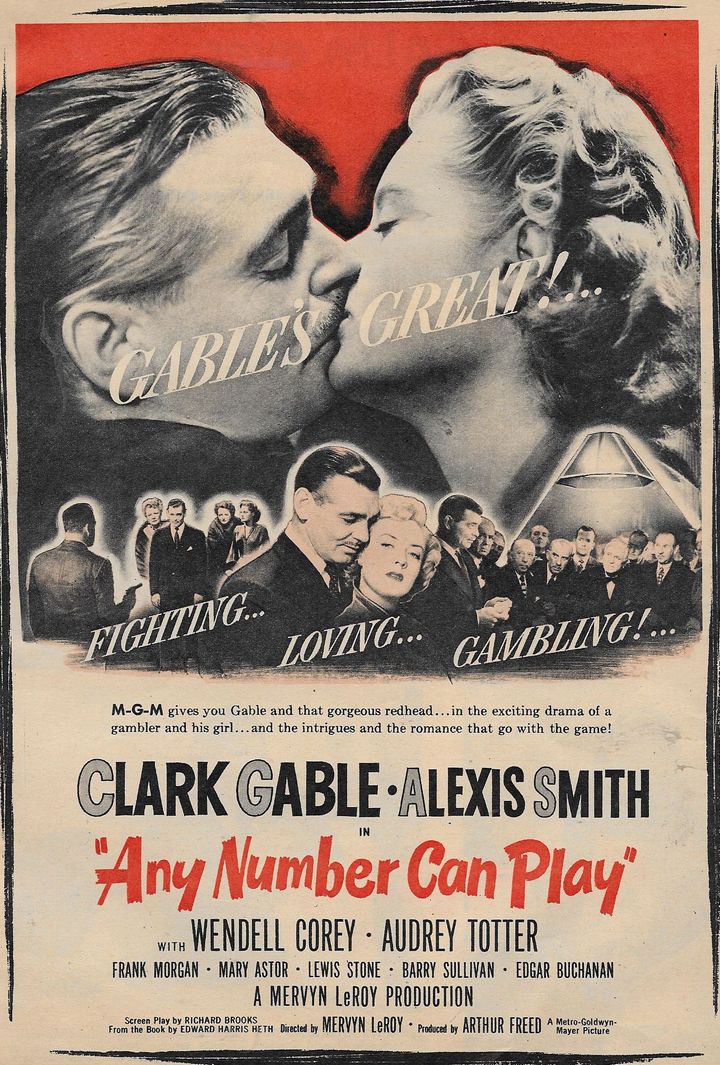 Any Number Can Play (1949) Poster