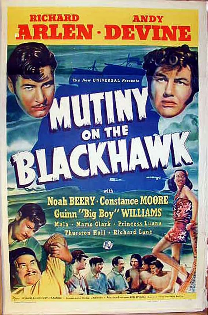 Mutiny On The Blackhawk (1939) Poster