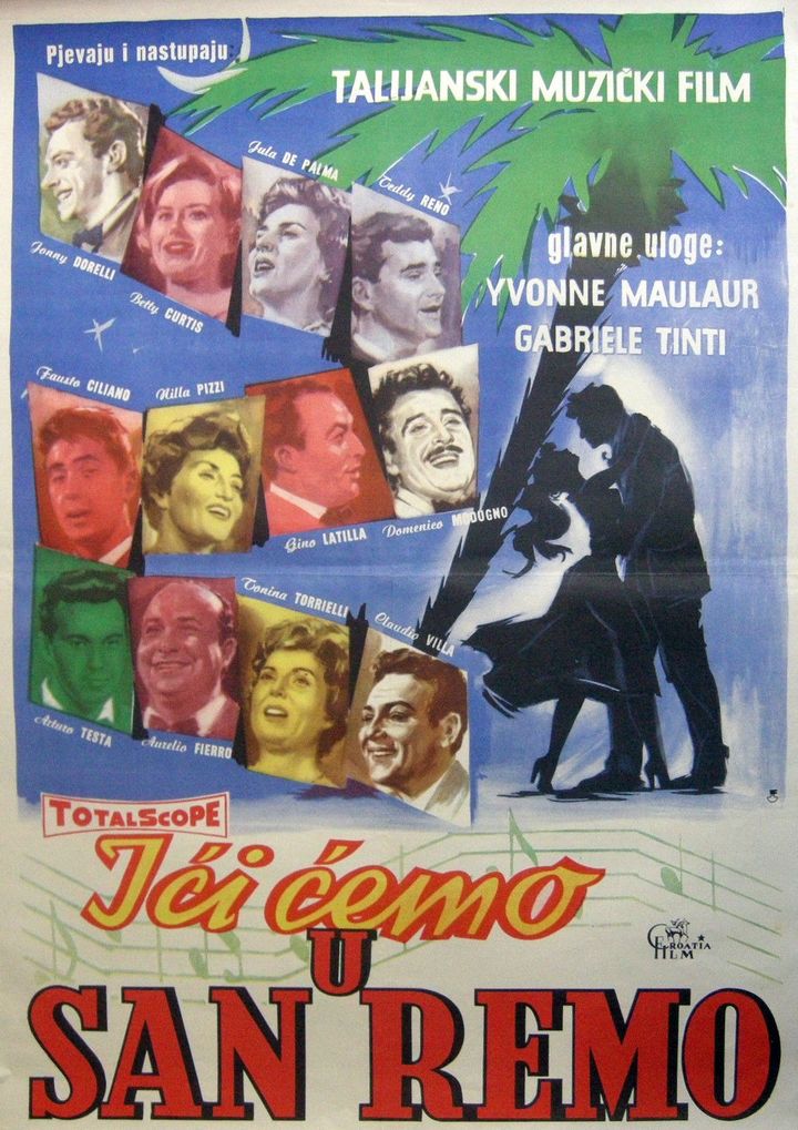 Destinazione Sanremo (1959) Poster