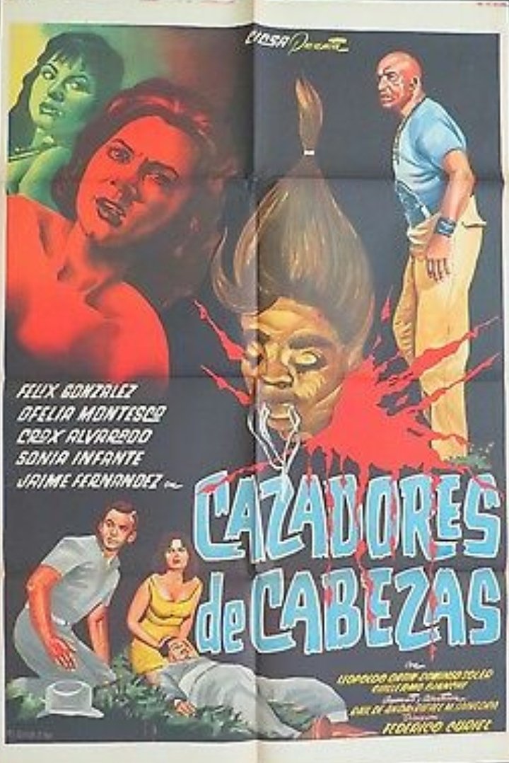 Cazadores De Cabezas (1962) Poster