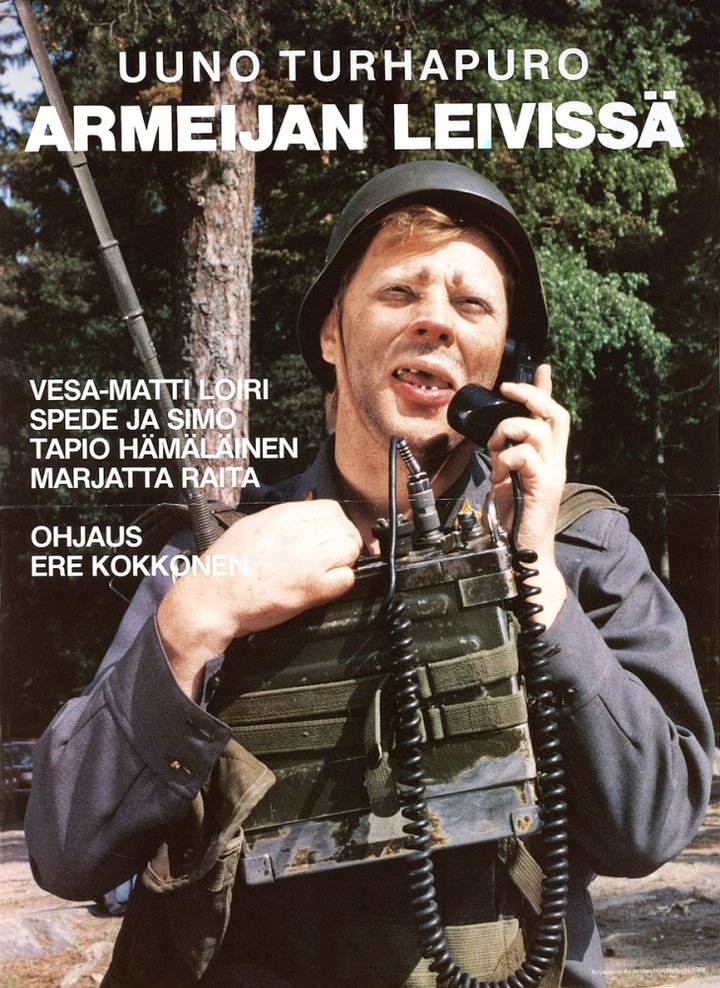 Uuno Turhapuro Armeijan Leivissä (1984) Poster