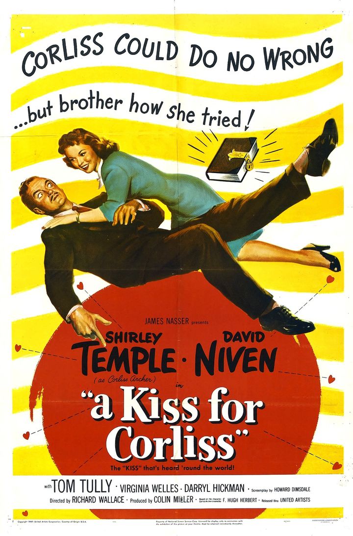 A Kiss For Corliss (1949) Poster