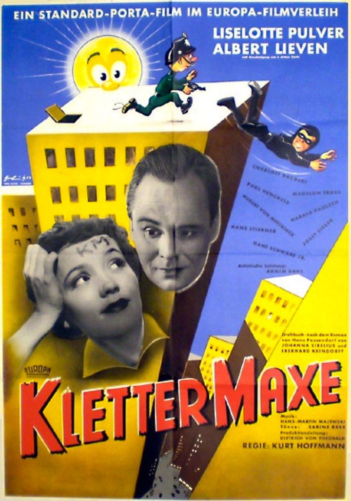 Klettermaxe (1952) Poster