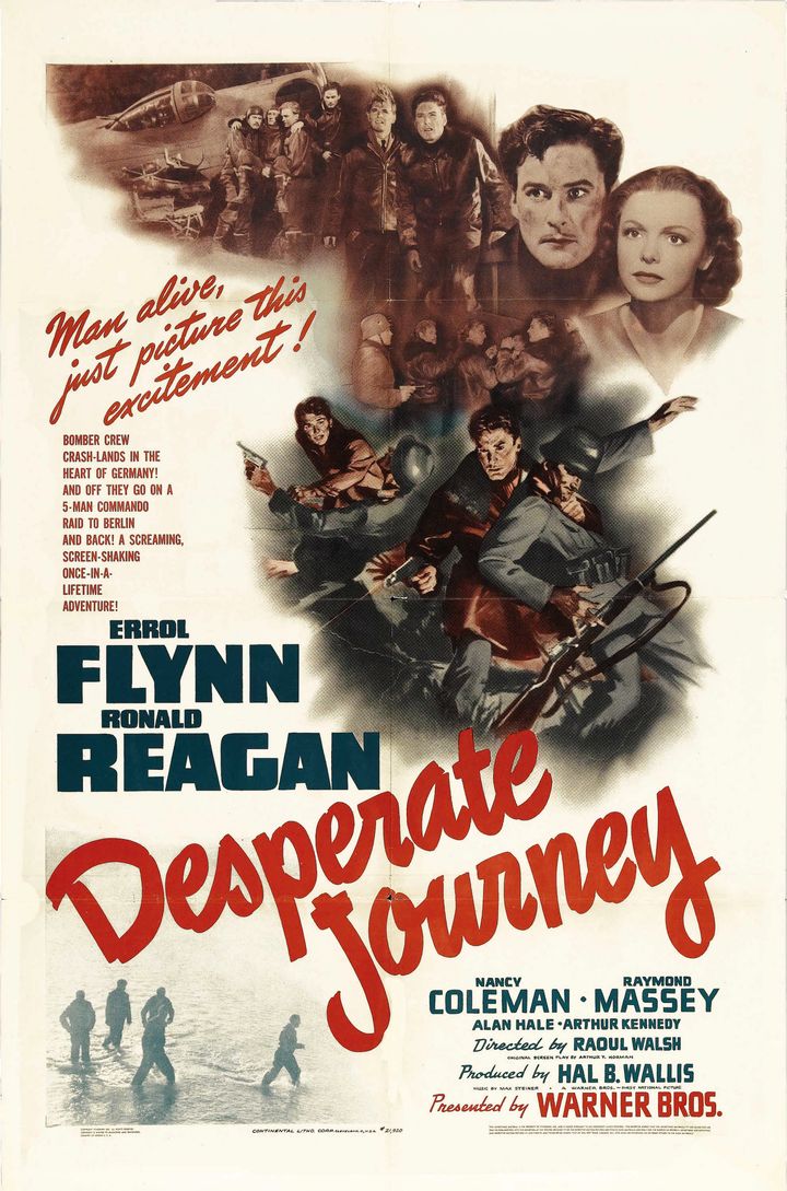 Desperate Journey (1942) Poster