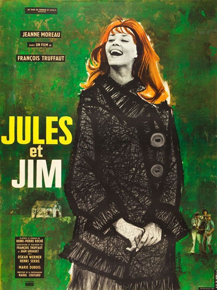 Jules Et Jim (1962) Poster