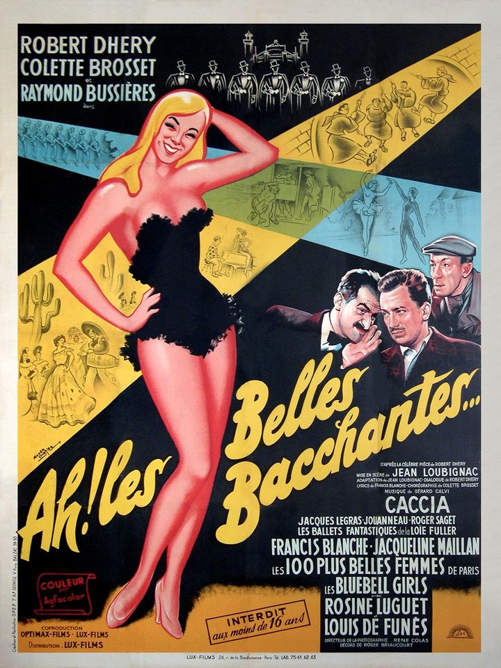 Ah! Les Belles Bacchantes.... (1954) Poster