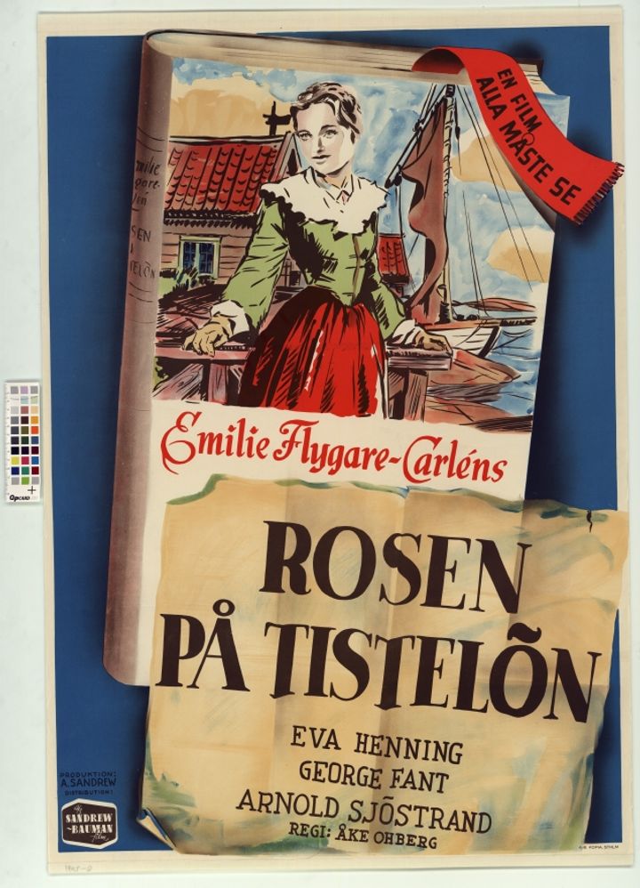 Rosen På Tistelön (1945) Poster