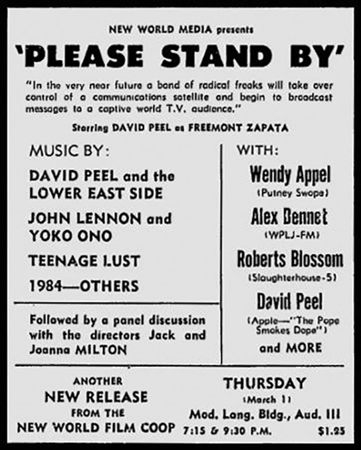 Please Stand By (1972) Poster