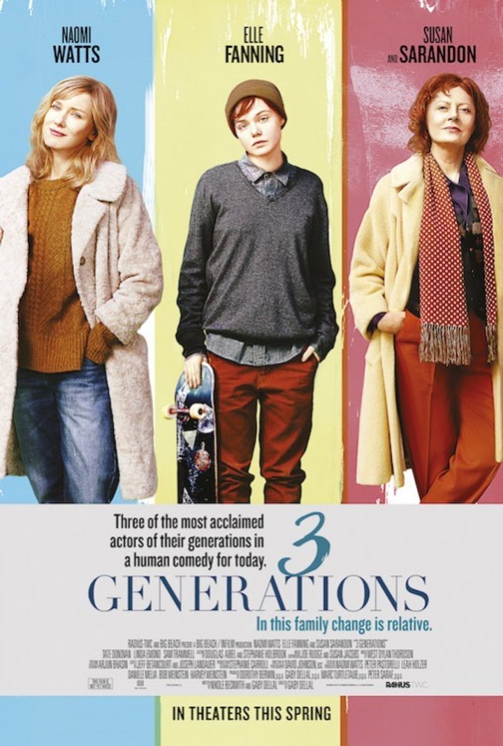 3 Generations (2015) Poster