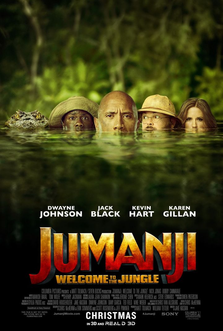 Jumanji: Welcome To The Jungle (2017) Poster