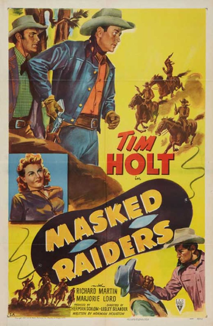 Masked Raiders (1949) Poster