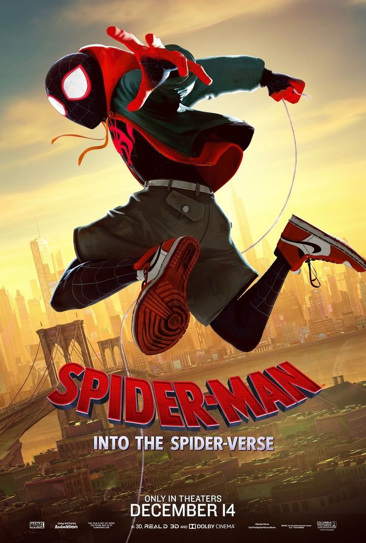 Spider-man: Into The Spider-verse (2018) Poster