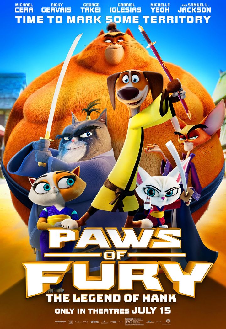 Paws Of Fury: The Legend Of Hank (2022) Poster