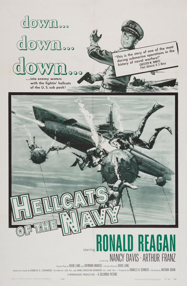 Hellcats Of The Navy (1957) Poster