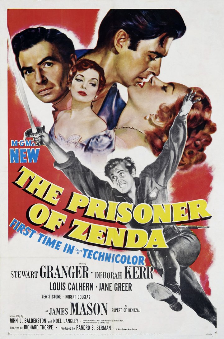 The Prisoner Of Zenda (1952) Poster