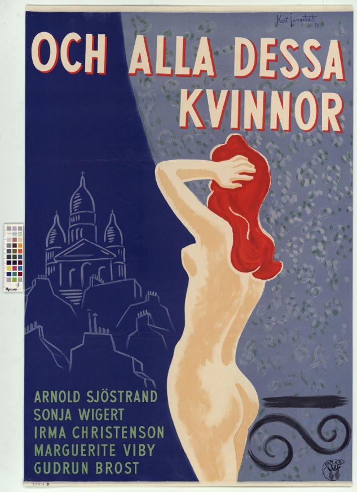 ...och Alla Dessa Kvinnor (1944) Poster