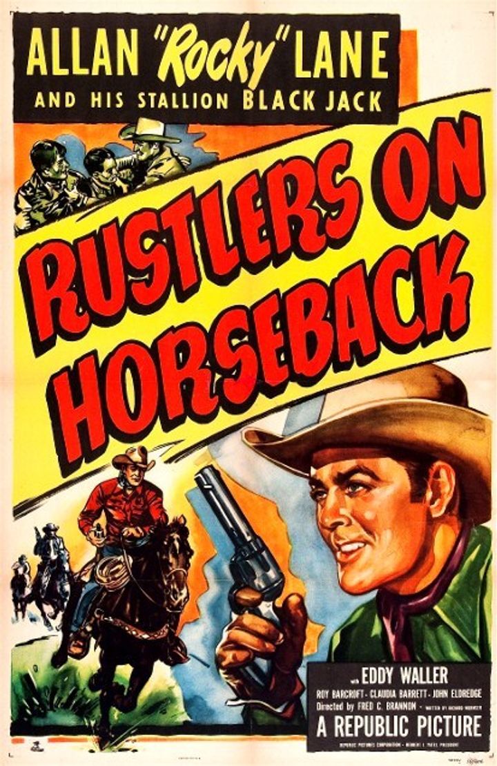 Rustlers On Horseback (1950) Poster