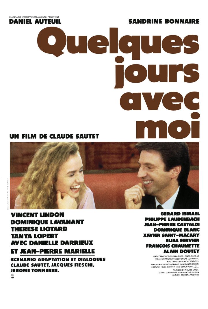 Quelques Jours Avec Moi (1988) Poster