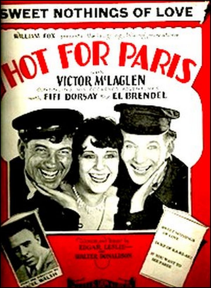 Hot For Paris (1929) Poster