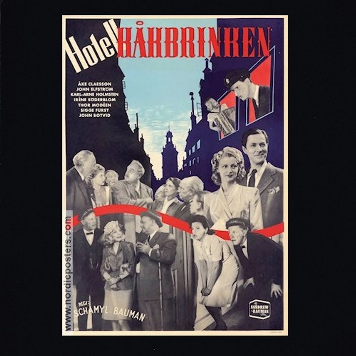 Hotell Kåkbrinken (1946) Poster