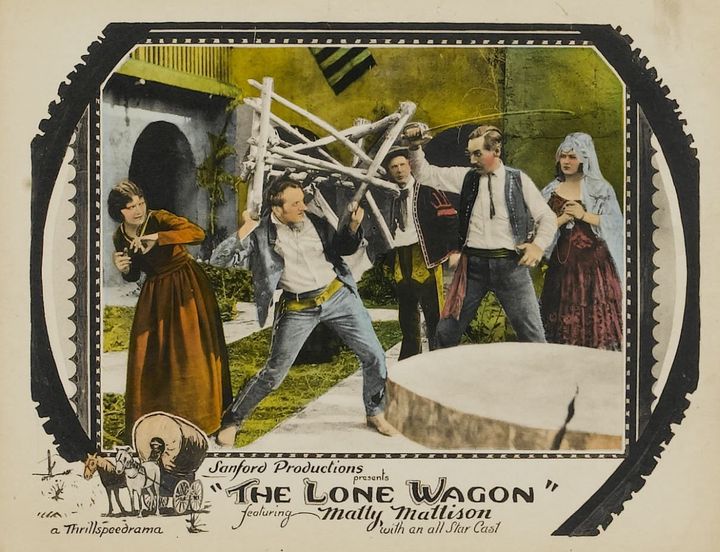 The Lone Wagon (1923) Poster