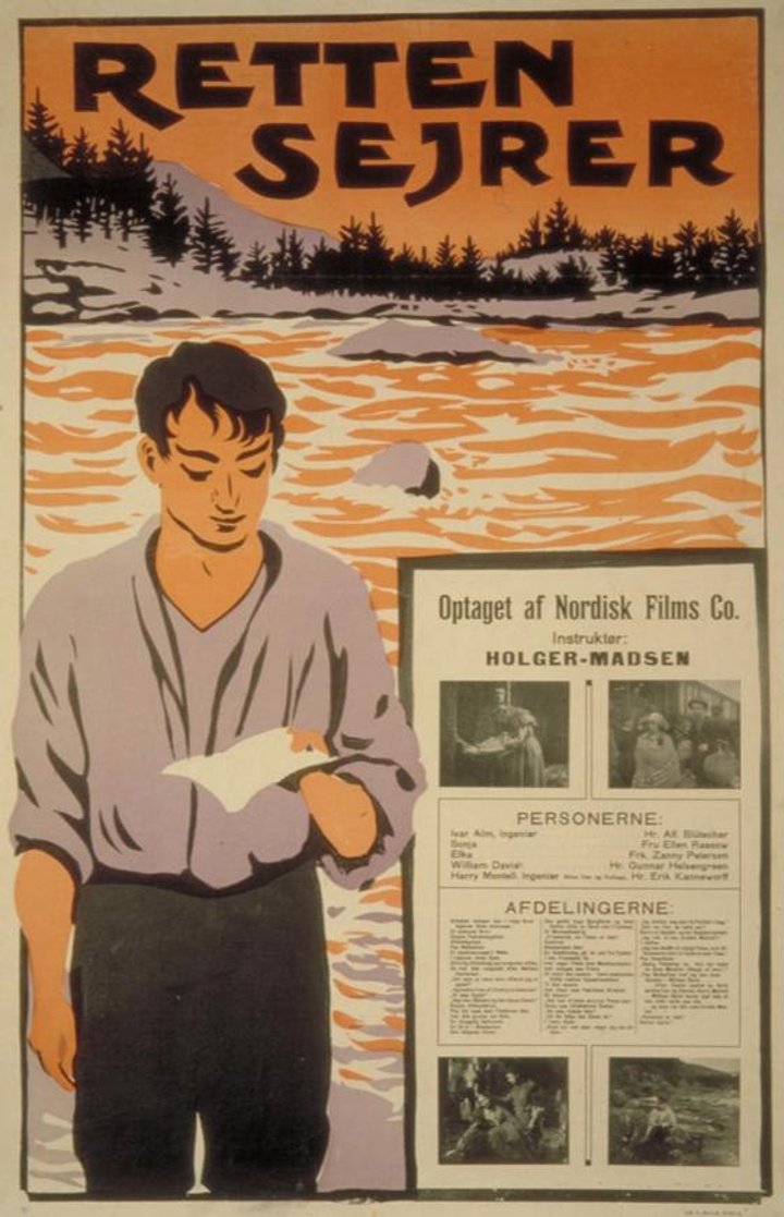 Retten Sejrer (1918) Poster