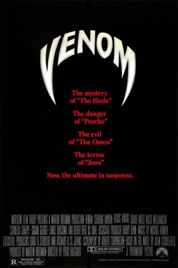 Venom (1981) Poster