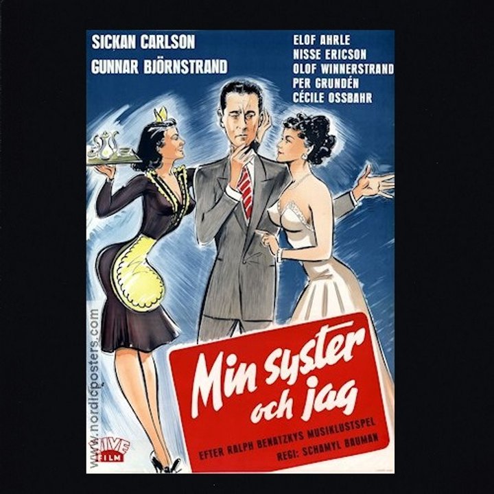 Min Syster Och Jag (1950) Poster