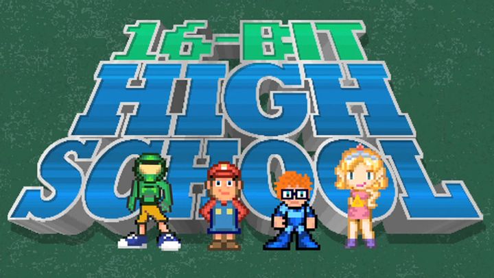 16-bit High School (2014) Poster