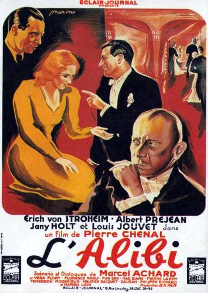 L'alibi (1937) Poster