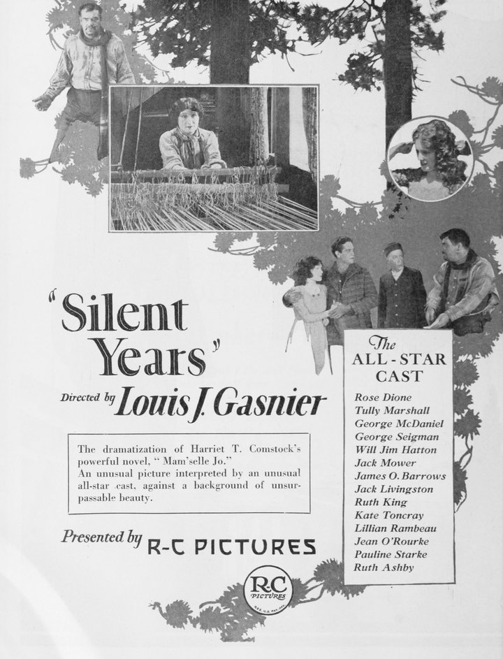 Silent Years (1921) Poster