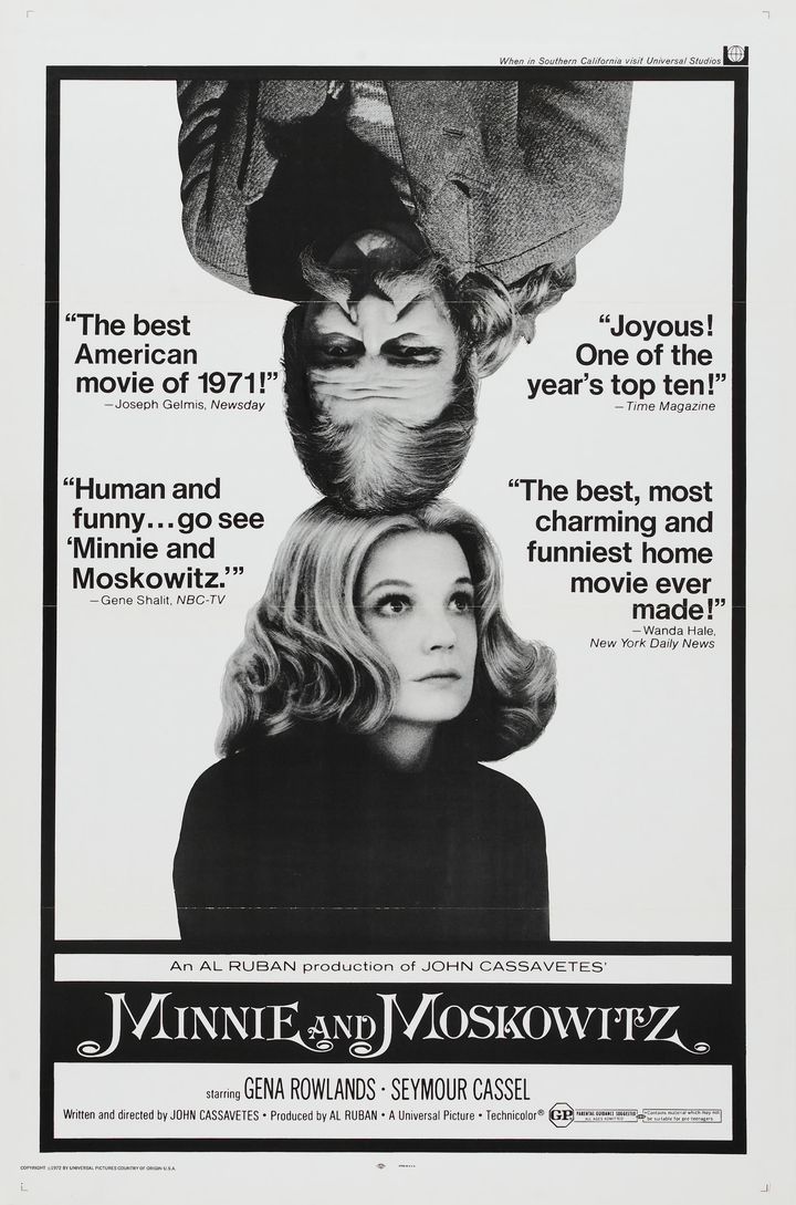 Minnie And Moskowitz (1971) Poster