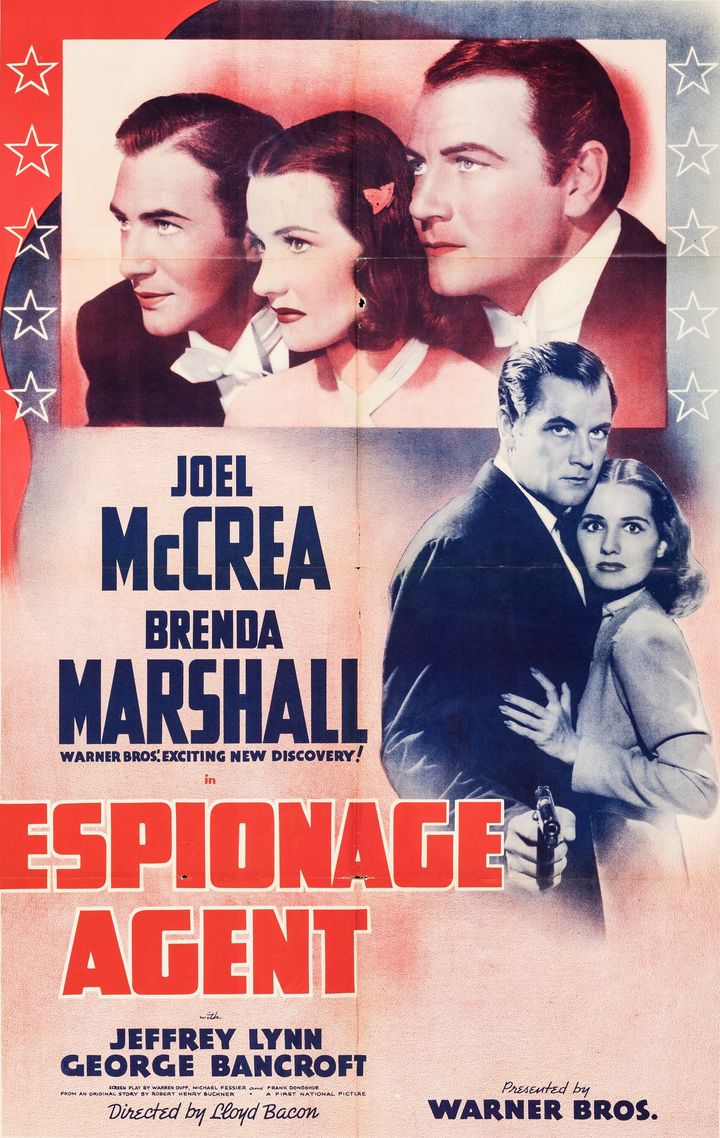 Espionage Agent (1939) Poster