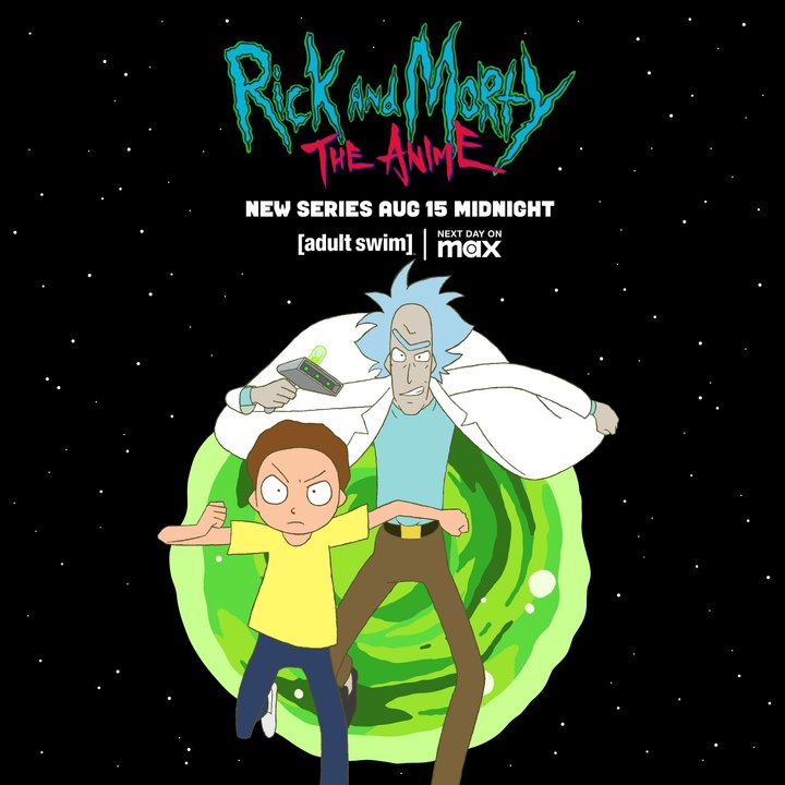 Rick And Morty: The Anime (2024) Poster