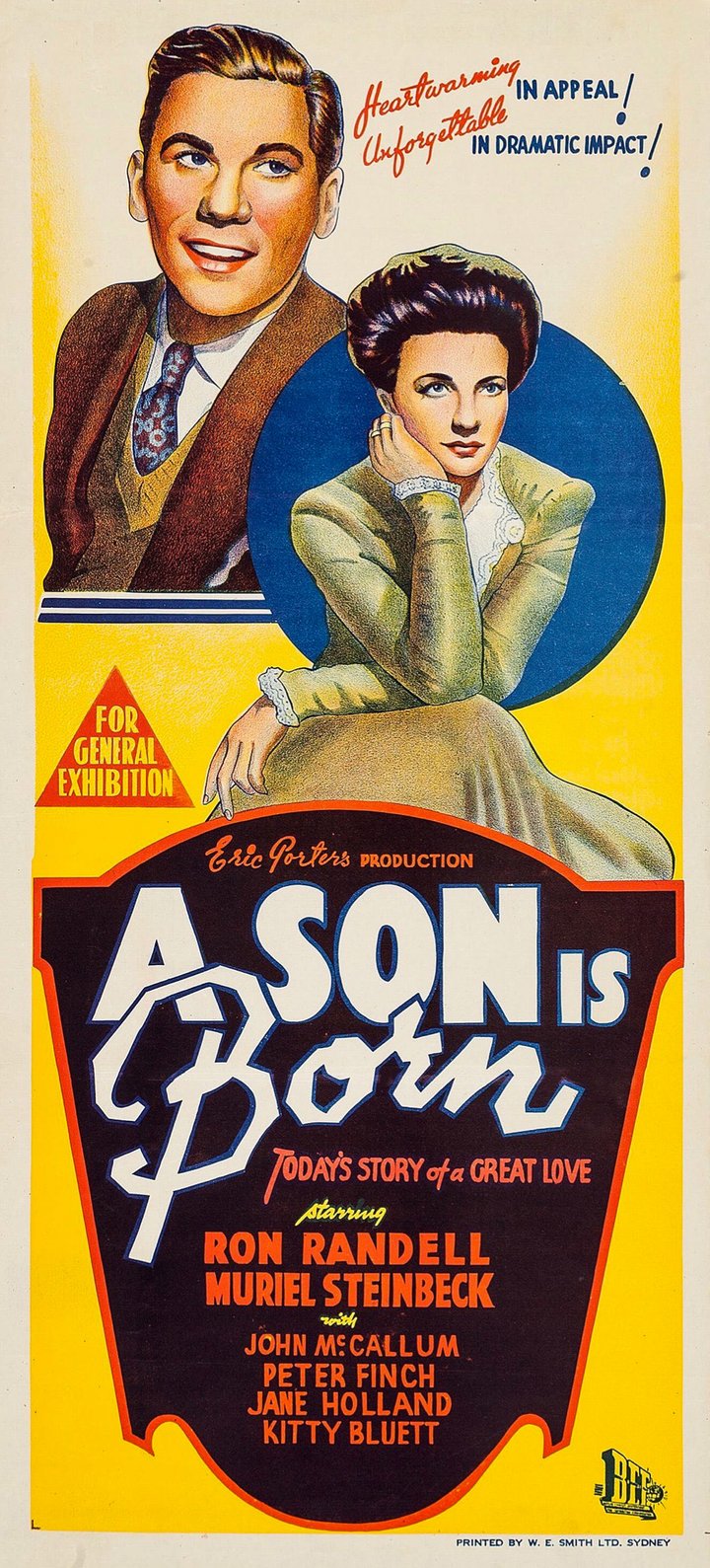 A Son Is Born (1946) Poster