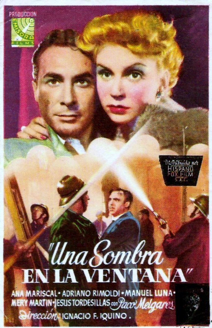 Una Sombra En La Ventana (1945) Poster