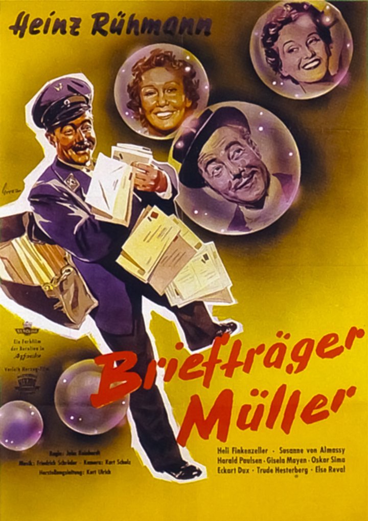 Briefträger Müller (1953) Poster